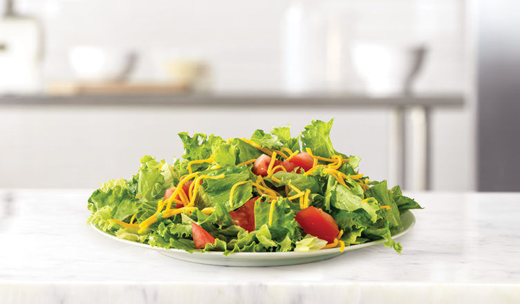 vegan arbys - side salad