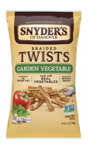 snyder's vegan pretzel braided twist