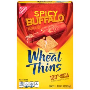 wheat thins vegan - spicy buffalo