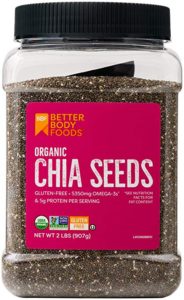 vegan egg chia seeds