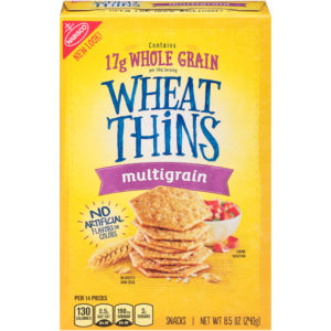 wheat thins vegan - multigrain