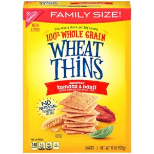 wheat thins vegan - sundried tomato