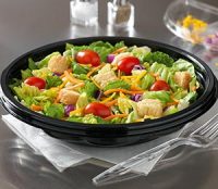 Domino's vegetarian vegan salad