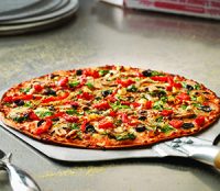 vegan pizza Domino's vegetarian